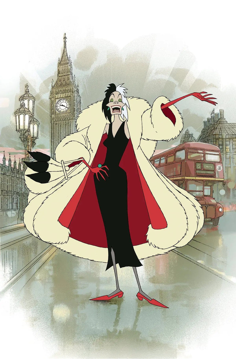 Disney Villains Cruella De Vil #1 G 1:15 Joshua Middleton Variant (01/10/2024) Dynamite