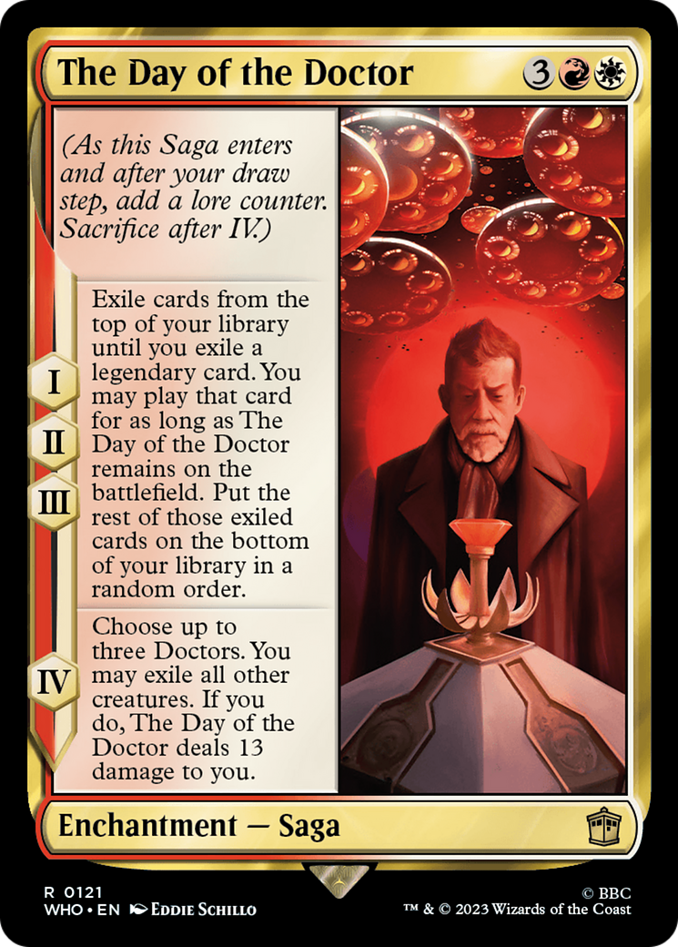 The Day of the Doctor (WHO-121) - Doctor Who Foil