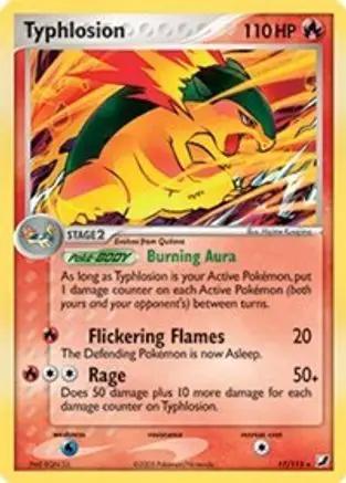 Typhlosion (EX Unseen Forces) 017/115 - Deck Exclusives