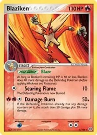 Blaziken (EX Emerald) 001/106 - Deck Exclusives