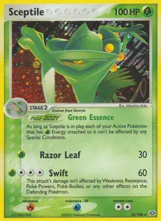 Sceptile 010/106 - Emerald Holofoil