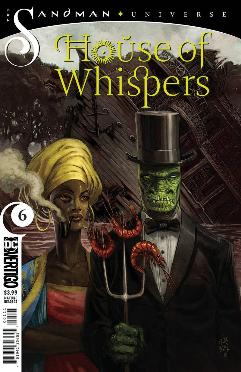 HOUSE OF WHISPERS #6 DC American Gothic Painting Homage (MR) (02/13/2019)