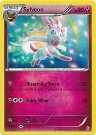 Sylveon (#Non-Holo) 015 - XY Trainer Kit Sylveon & Noivern