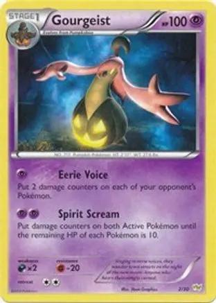 Gourgeist 002 - XY Trainer Kit Sylveon & Noivern