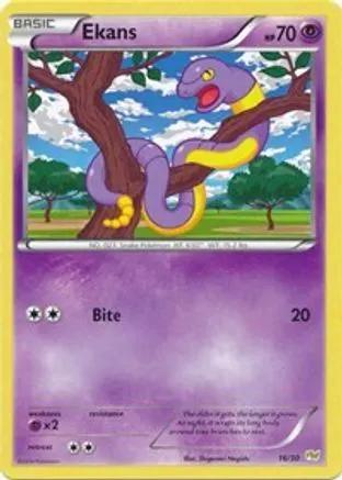 Ekans 016 - XY Trainer Kit Sylveon & Noivern