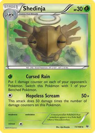 Shedinja 011/108 - XY  Roaring Skies