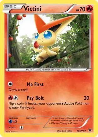 Victini 013/108 - XY  Roaring Skies
