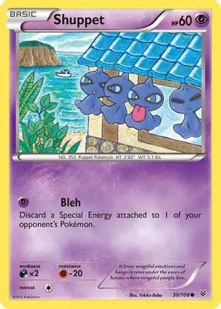 Shuppet 030/108 - XY  Roaring Skies Reverse Holofoil