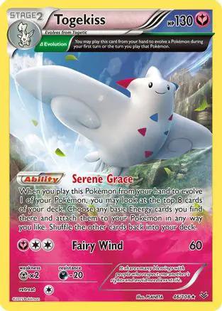 Togekiss (Delta) 046/108 - XY  Roaring Skies Holofoil