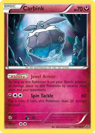 Carbink 047/108 - XY  Roaring Skies Reverse Holofoil
