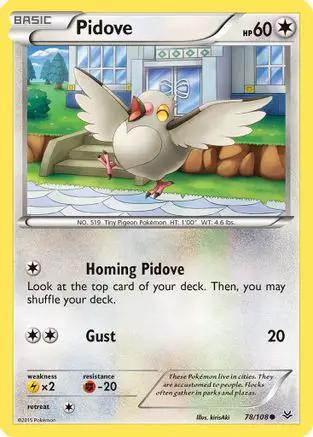 Pidove 078/108 - XY  Roaring Skies
