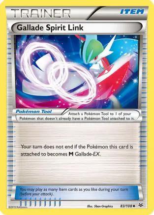 Gallade Spirit Link 083/108 - XY  Roaring Skies Reverse Holofoil