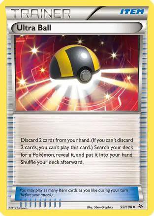 Ultra Ball 093/108 - XY  Roaring Skies