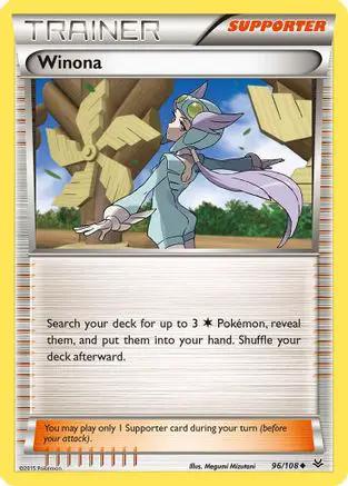 Winona 096/108 - XY  Roaring Skies Reverse Holofoil