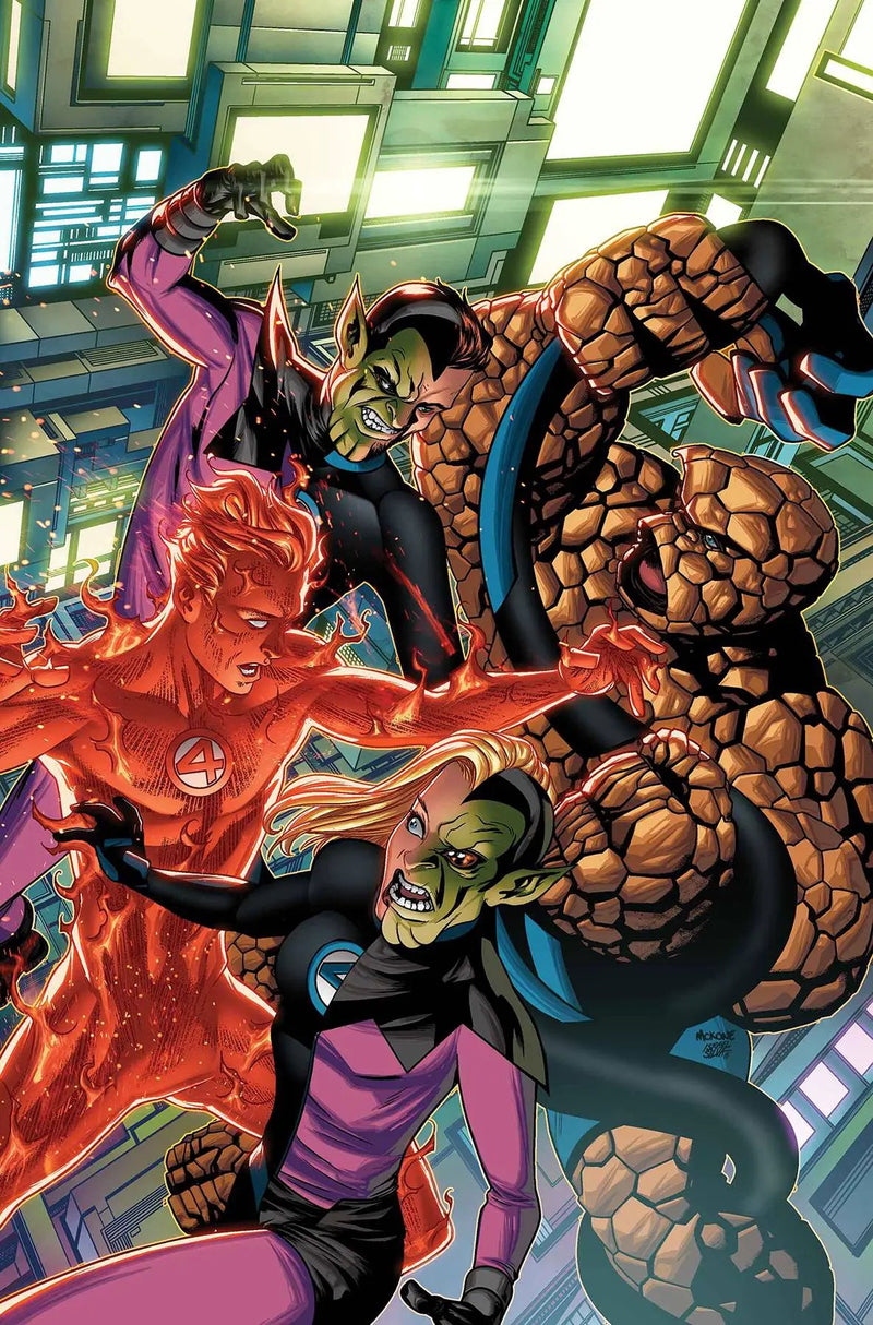 FANTASTIC FOUR #7 B Marvel Mike McKone SKRULLS Variant Dan Slott (02/27/2019)