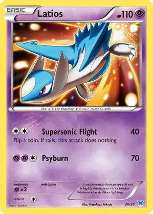 Latios (#Holo) 030 - XY Trainer Kit Latias & Latios Holofoil