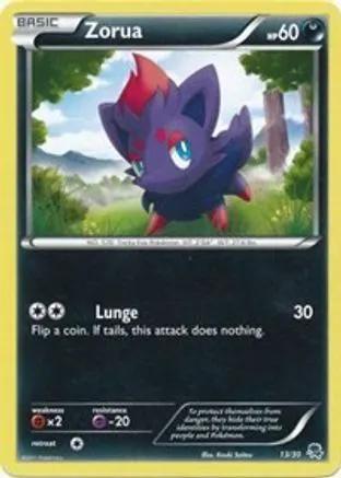 Zorua (#) 023 - BW Trainer Kit Excadrill & Zoroark