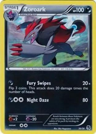 Zoroark (#Holo) 030 - BW Trainer Kit Excadrill & Zoroark Holofoil