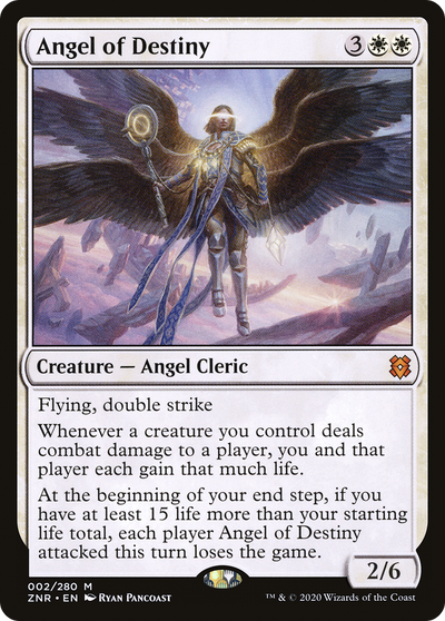 Angel of Destiny (ZNR-002) - Zendikar Rising