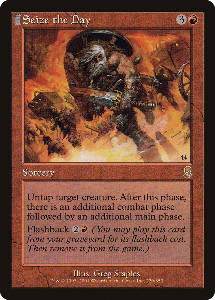 Seize the Day (ODY-220) - Odyssey: (tombstone) Foil