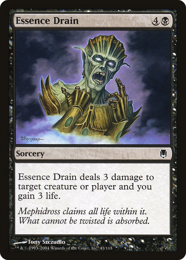 Essence Drain (DST-043) - Darksteel Foil