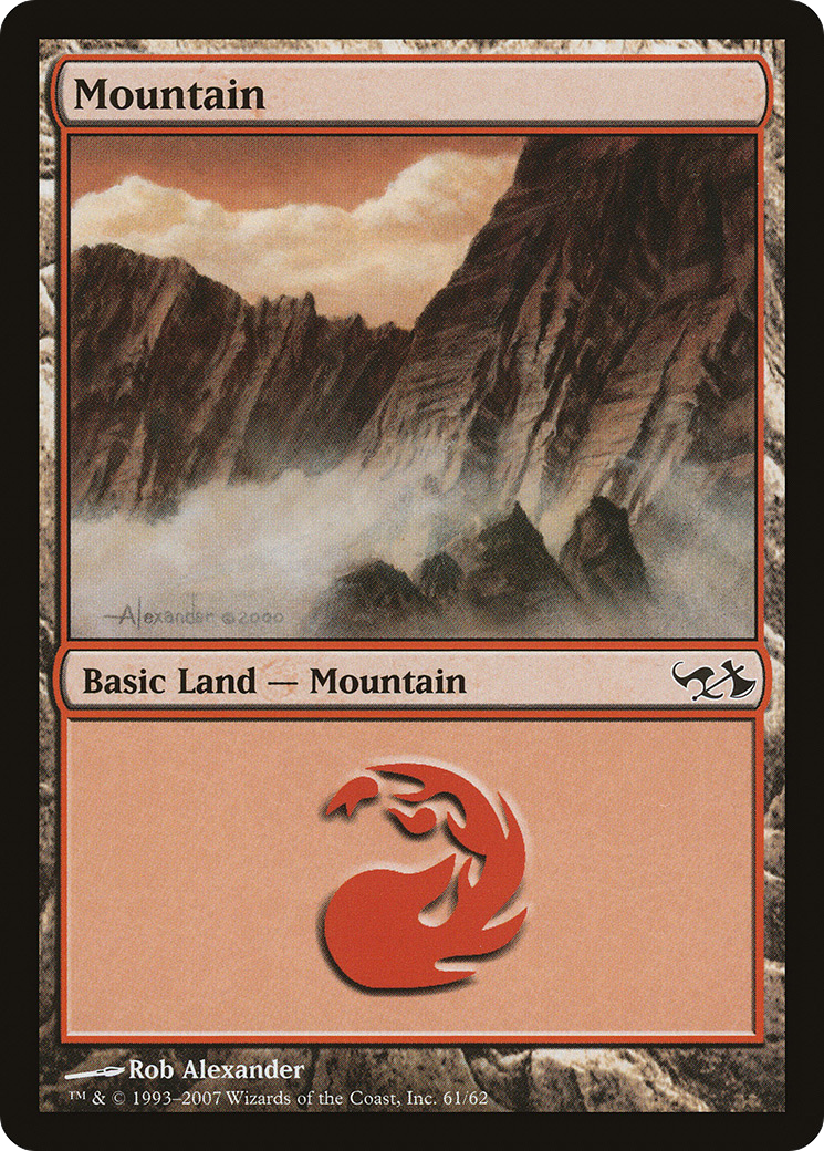 Mountain (EVG-061) - Duel Decks: Elves vs. Goblins