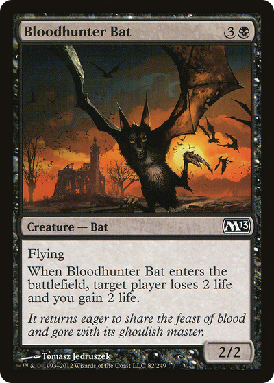 Bloodhunter Bat (M13-082) - Magic 2013 Foil