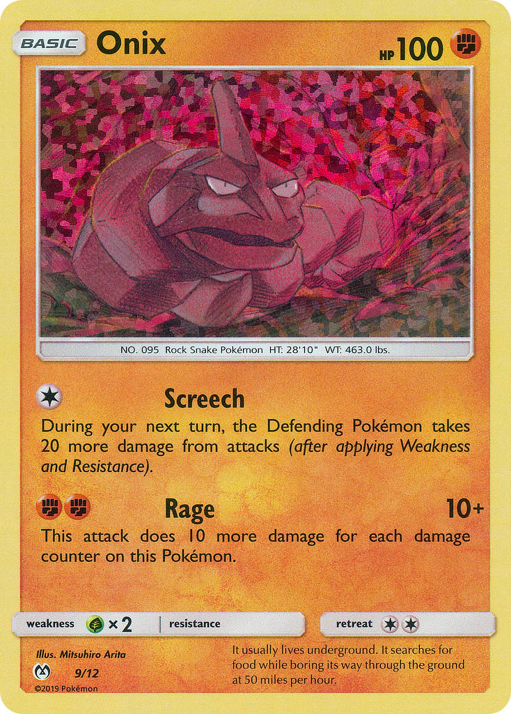 Onix 009/12 - McDonalds Promos 2019 Holofoil