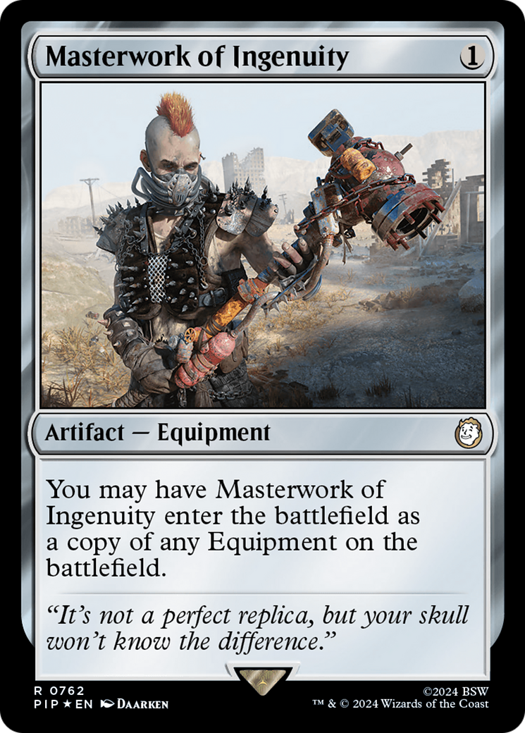 Masterwork of Ingenuity (PIP-762) - Fallout Foil