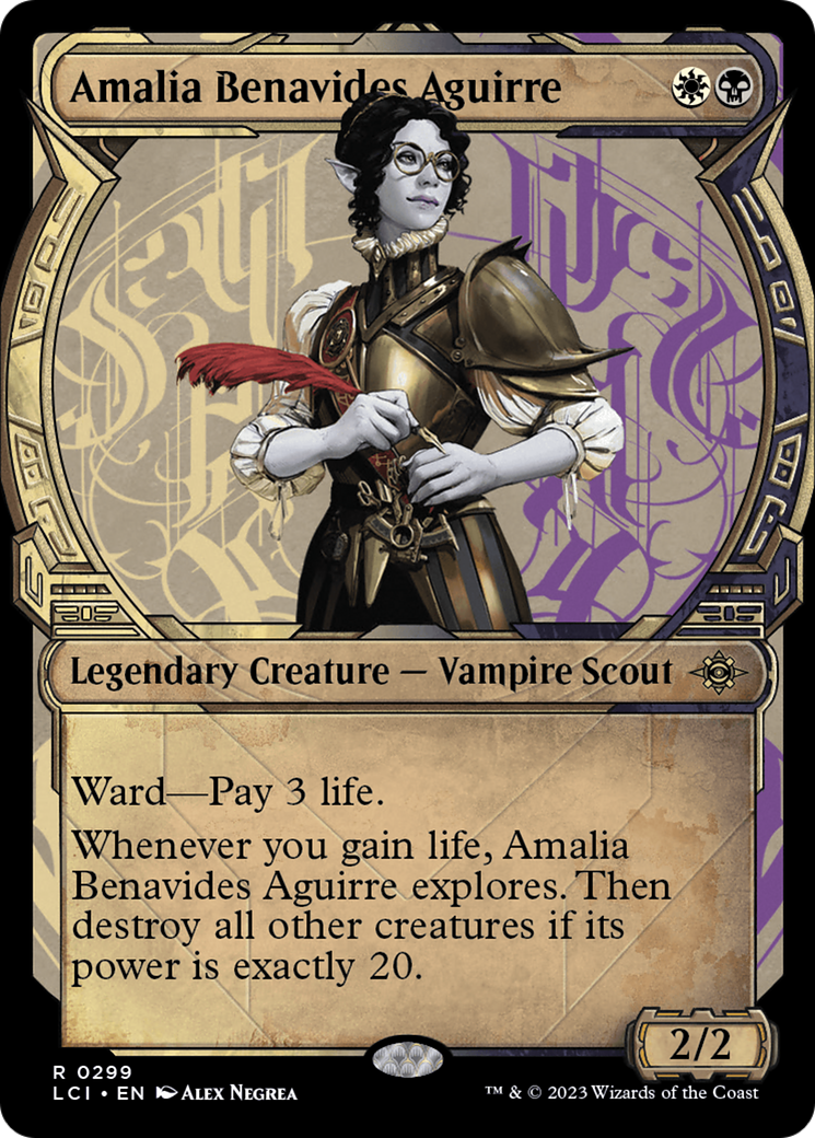 Amalia Benavides Aguirre (LCI-299) - The Lost Caverns of Ixalan: (Showcase)