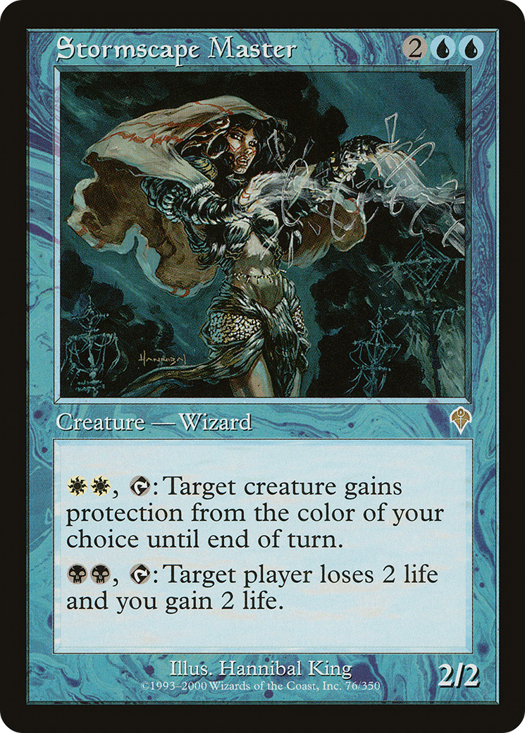 Stormscape Master (INV-076) - Invasion Foil