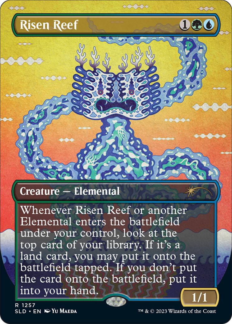 Risen Reef (SLD-1257) - Secret Lair Drop (Borderless)