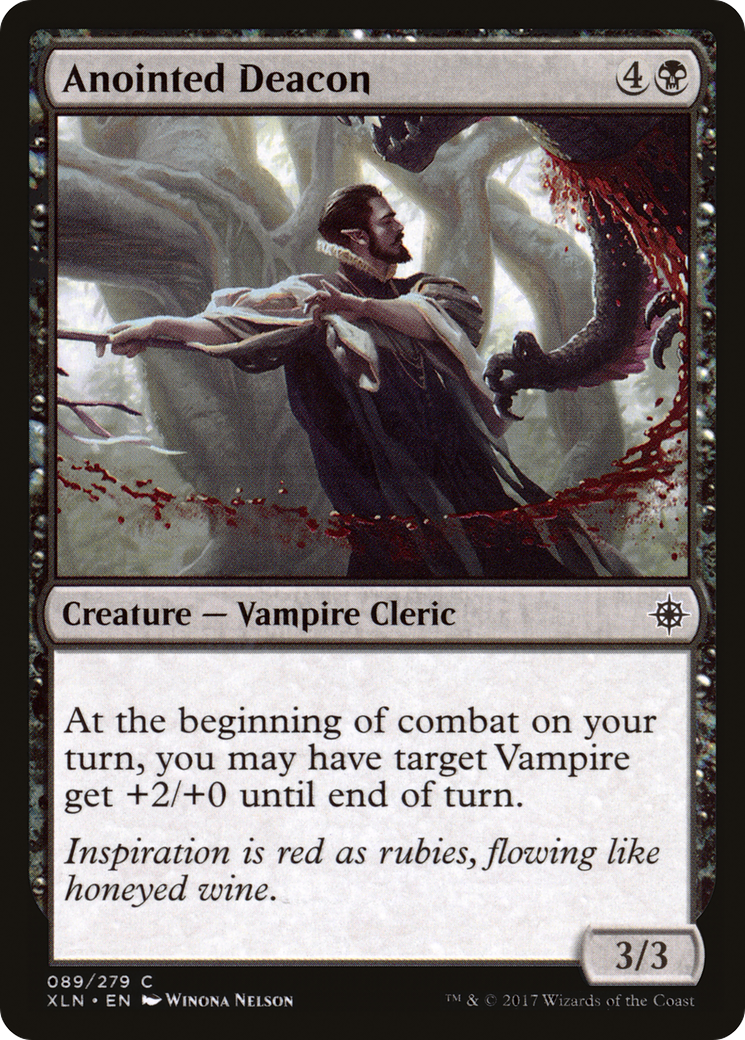 Anointed Deacon (XLN-089) - Ixalan Foil