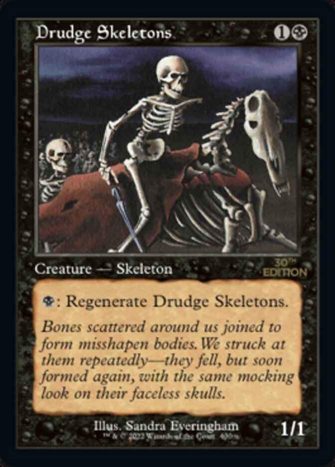 Drudge Skeletons (Retro Frame) (30A-400) - 30th Anniversary Edition