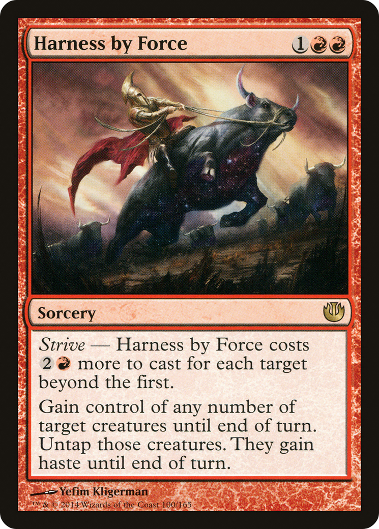 Harness by Force (JOU-100) - Journey into Nyx Foil