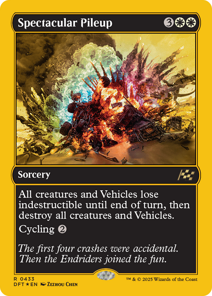 Spectacular Pileup (DFT-433) - Aetherdrift Foil