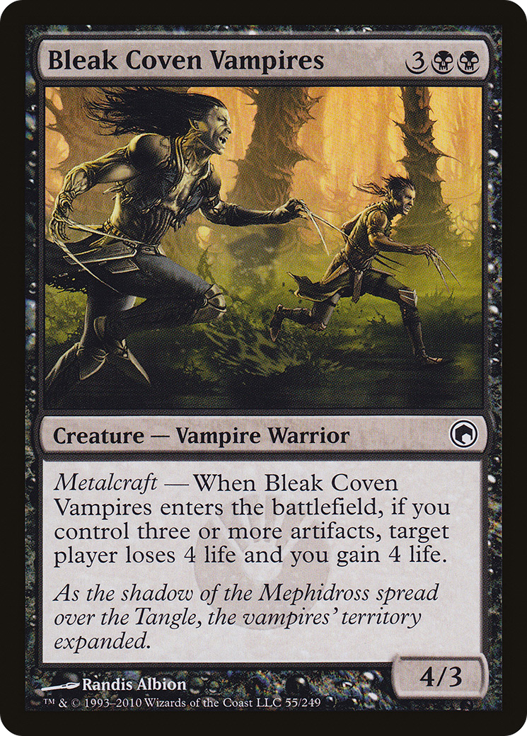 Bleak Coven Vampires (SOM-055) - Scars of Mirrodin