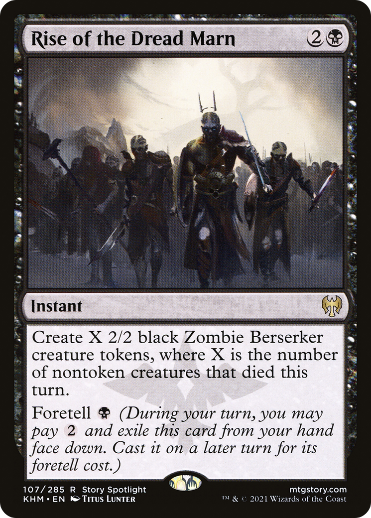 Rise of the Dread Marn (KHM-107) - Kaldheim Foil