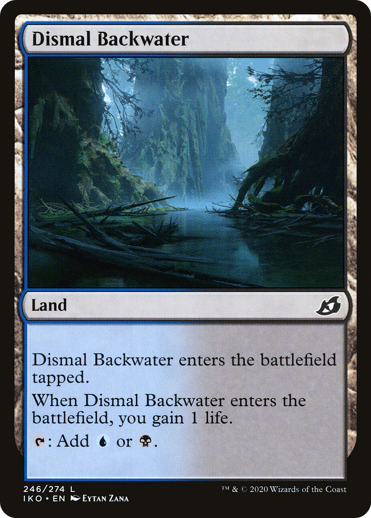 Dismal Backwater (IKO-246) - Ikoria: Lair of Behemoths Foil