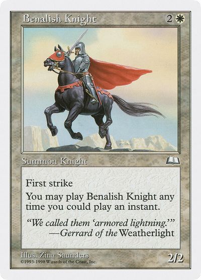 Benalish Knight (ATH-073) - Anthologies