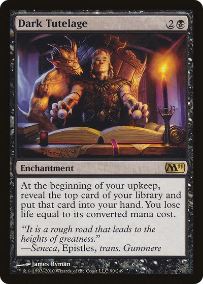 Dark Tutelage (M11-090) - Magic 2011