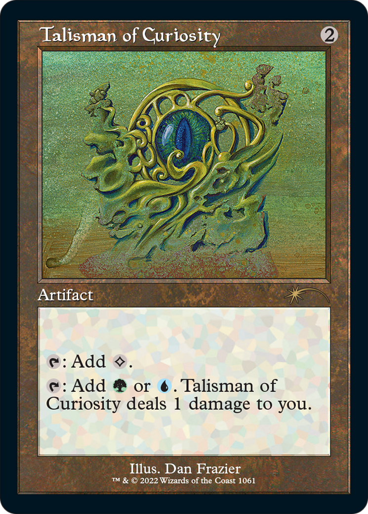 Talisman of Curiosity (SLD-1061) - Secret Lair Drop Etched Foil