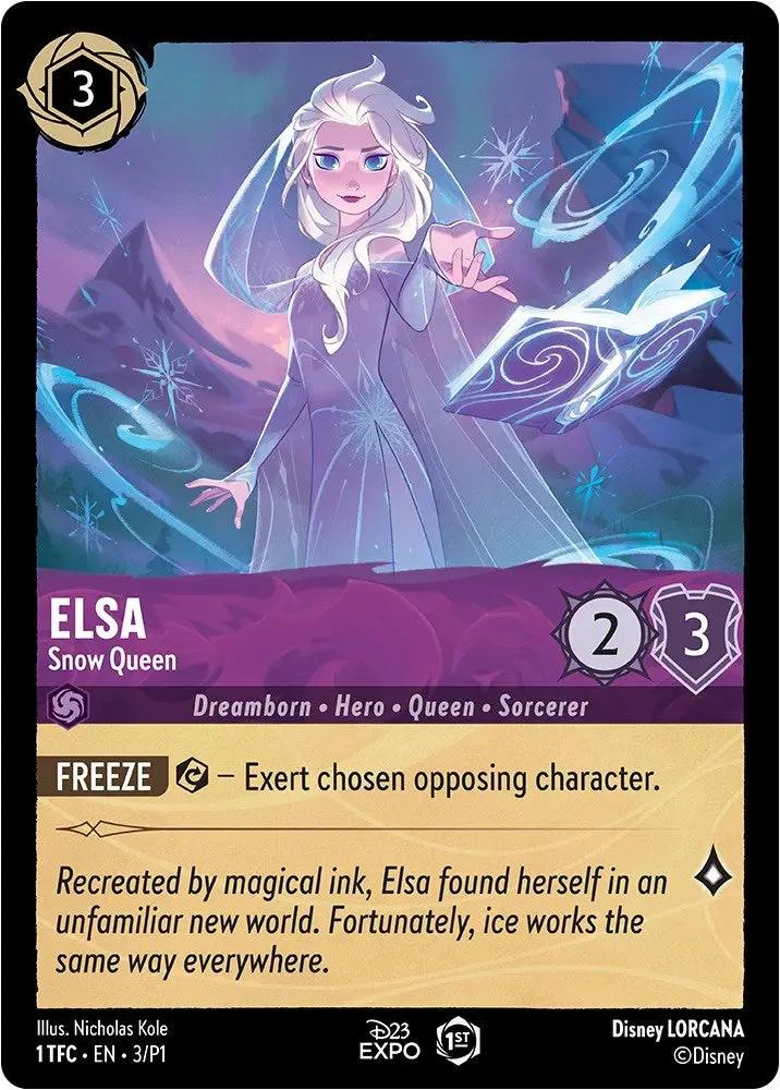 Elsa - Snow Queen (3) - D23 Promos Holofoil