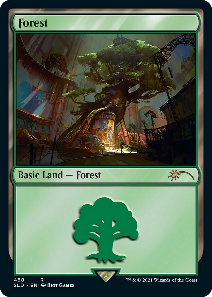 Forest (SLD-488) - Secret Lair Drop