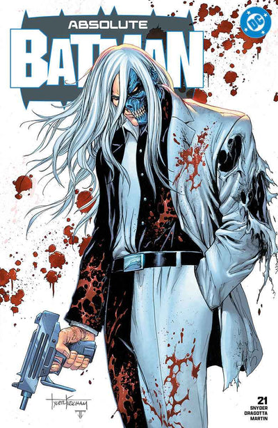 ABSOLUTE BATMAN #21 TYLER KIRKHAM EXCLUSIVE BATTLE DAMAGED TWO-FACE VAR (06/17/2026)