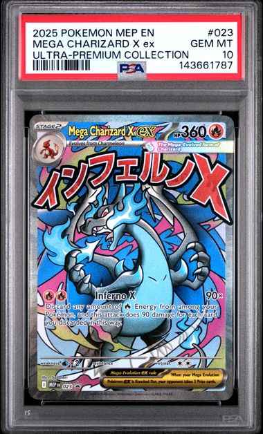 Mega Charizard X EX Promo MEP#023 PSA 10