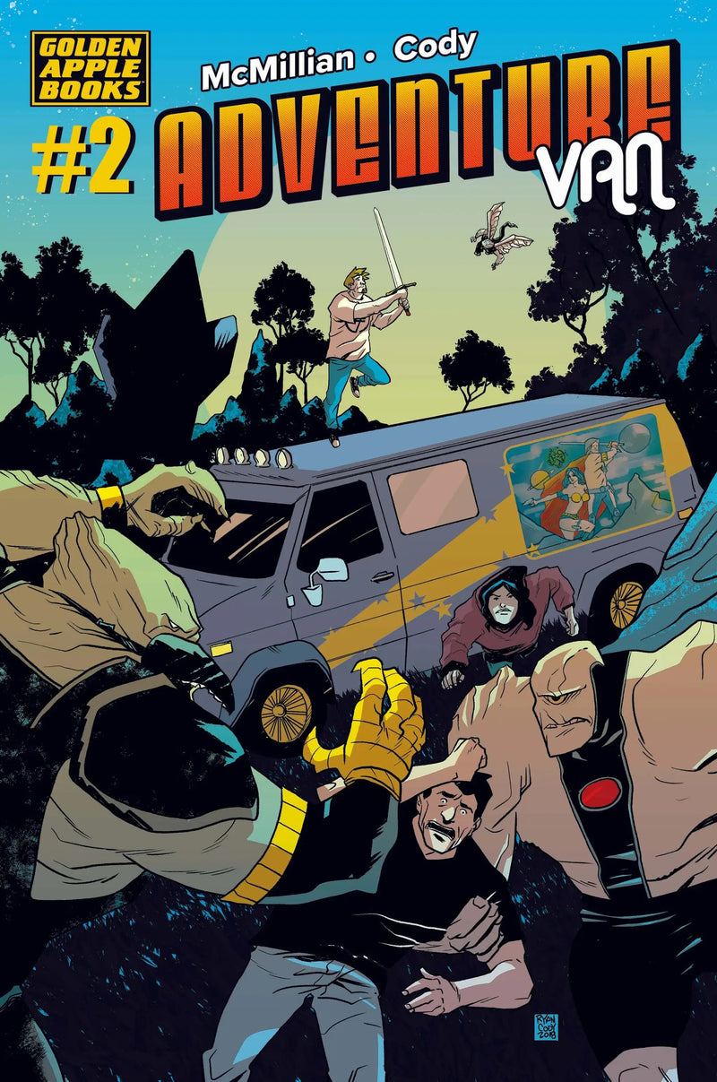 ADVENTURE VAN #2 A (OF 5) Golden Apple Books Ryan Cody Michael McMillian (09/26/2018)