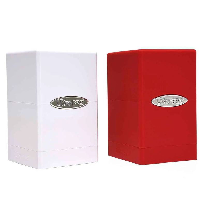 Red & White SATIN® Tower DECK BOX® Bundle (2ct)