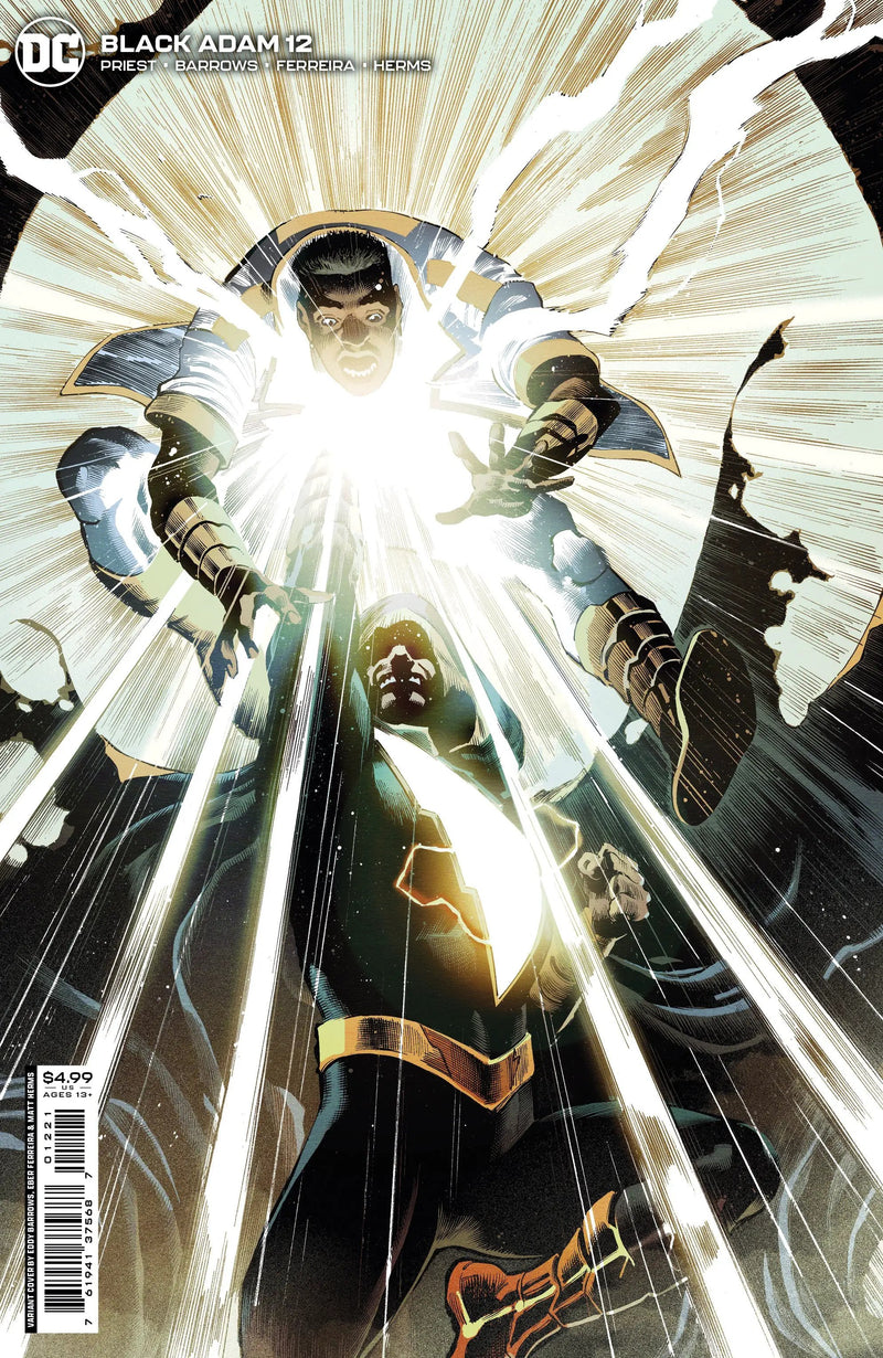 Black Adam #12 (Of 12) B Eddy Barrows Eber Ferreira & Matt Herms Card Stock Variant (06/20/2023) Dc
