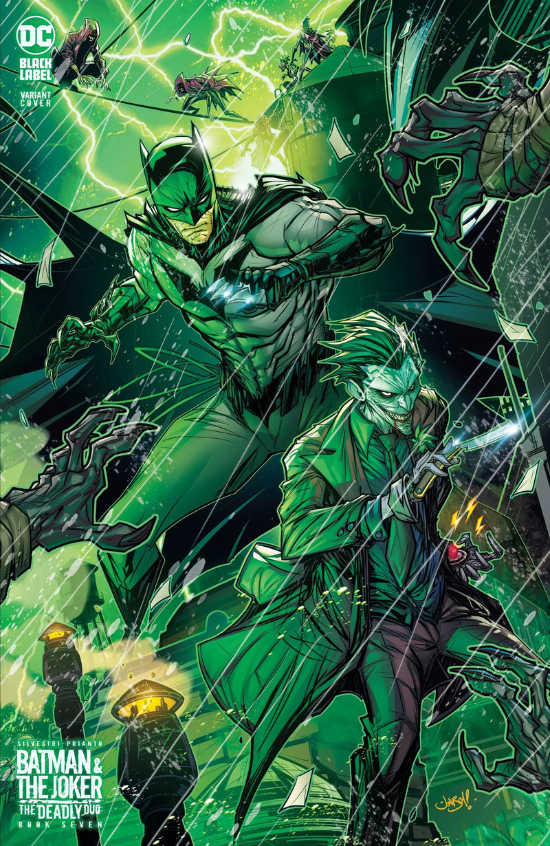 Batman & The Joker The Deadly Duo #7 (Of 7) F 1:25 Jonboy Meyers Card Stock Variant (05/02/2023) Dc